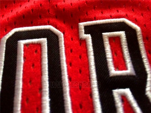 Camiseta Michael Jordan #23 Rojo Negro